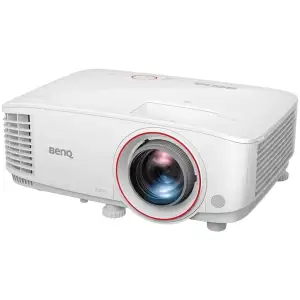 Проєктор BENQ TH671ST, короткофокусний, DLP,1080P,ANSI 3000Lm,10000:1, 2хHDMI, USB,16:9, білий (9H.JGY77.1HE) UA