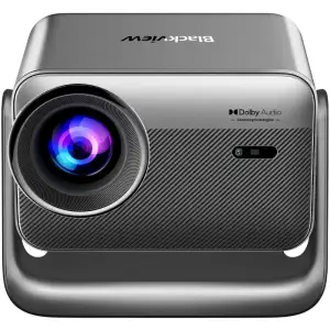 Проєктор Blackview PV1000 Max LED LCD FullHD 1000AL 16:9 MT9660 1G/8G OS VIDAA HDMI WiFi BT сірий UA