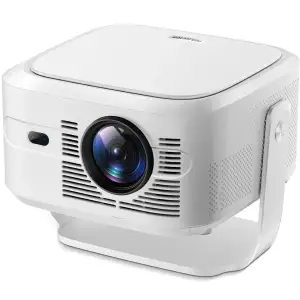 Проєктор H96 MAX HY450MAX LED LCD Full HD 900AL 16:9 Allwinner H726 2G/16G Android 14 WiFi6 BT білий (H96MAX_HY450MAX) UA