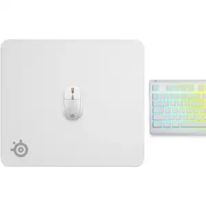 Ігрова поверхня SteelSeries QcK L 450х400х2мм White (63464) UA