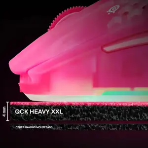 Ігрова поверхня SteelSeries QcK Heavy XXL 900х400х4мм Magenta (63478) UA