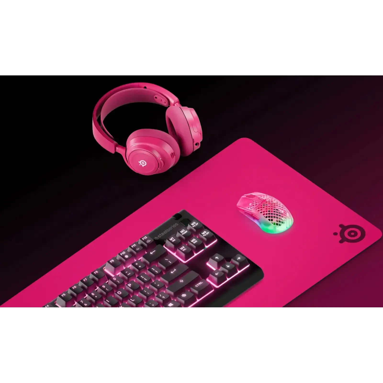 Ігрова поверхня SteelSeries QcK Heavy XXL 900х400х4мм Magenta (63478) UA