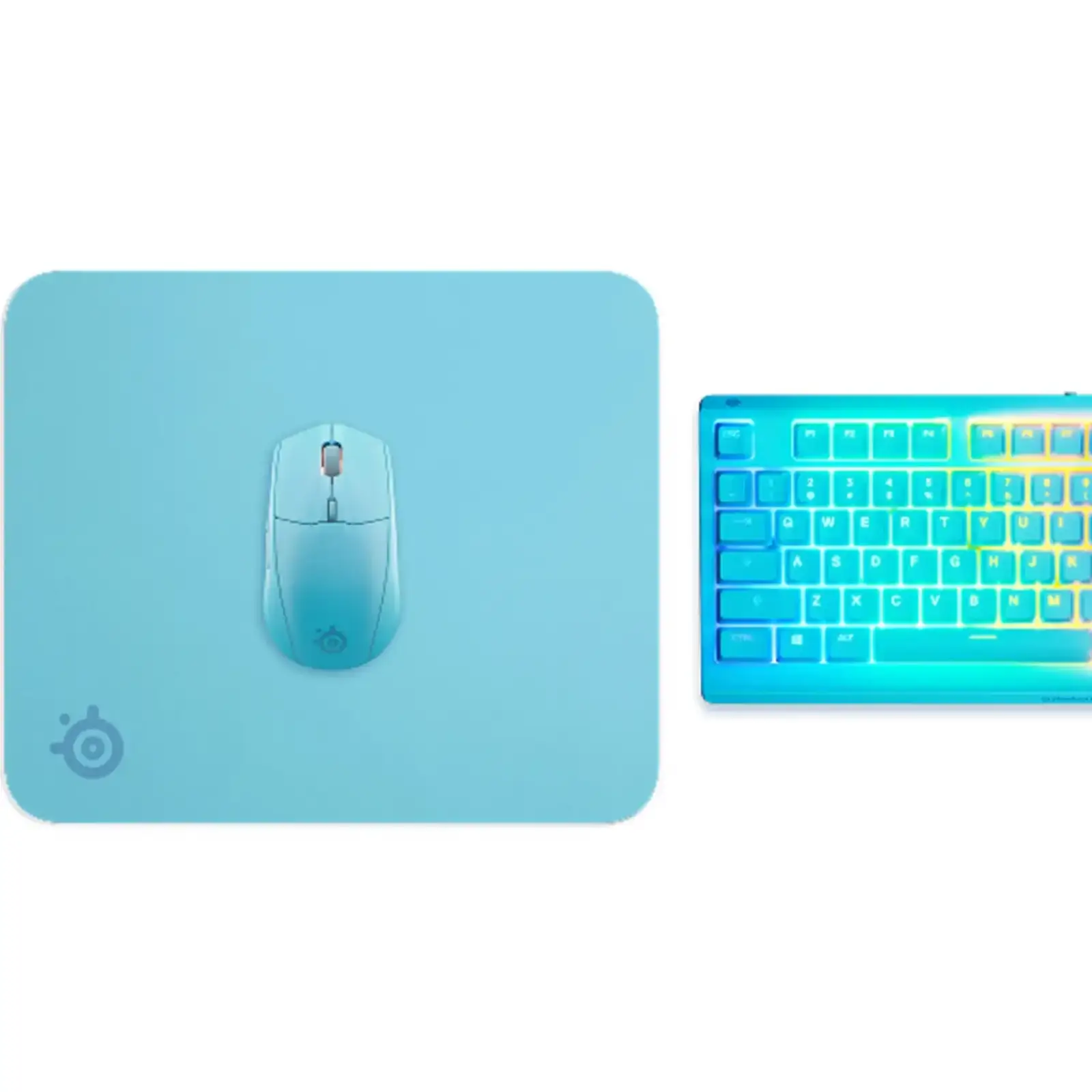 Ігрова поверхня SteelSeries QcK M 320х270х2мм Aqua (63459) UA