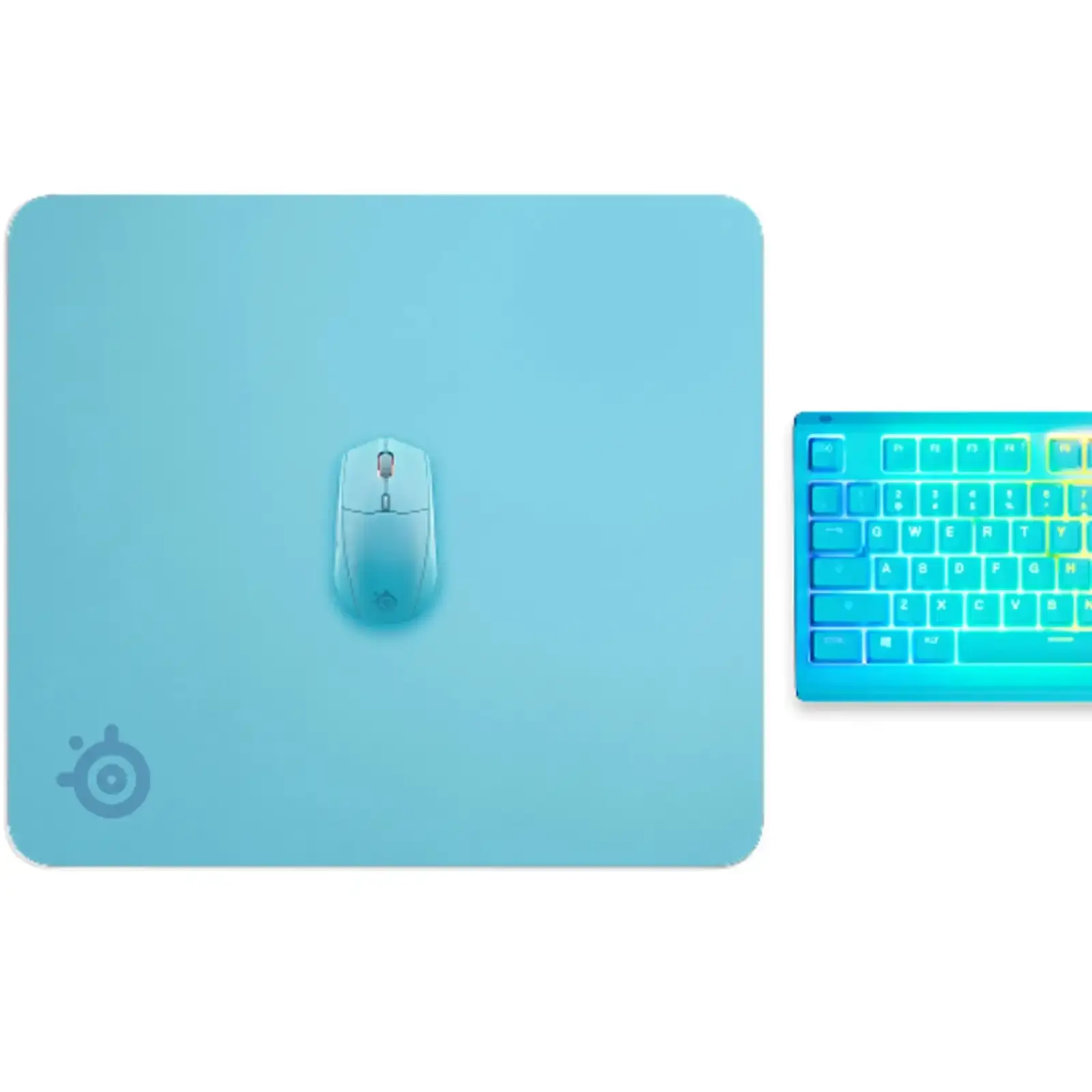 Ігрова поверхня SteelSeries QcK L 450х400х2мм Aqua (63462) UA