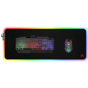Ігрова поверхня Defender Ultra Light RGB, 900*350*4мм (50566) UA