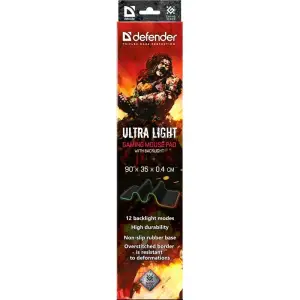 Ігрова поверхня Defender Ultra Light RGB, 900*350*4мм (50566) UA