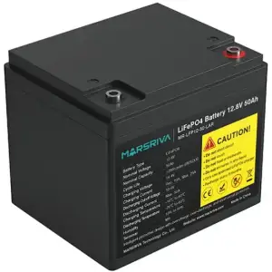 Акумуляторна батарея Marsriva LiFePO4, 12.8V/50Ah, Bluetooth (MR-LFP12-50-LAR) UA