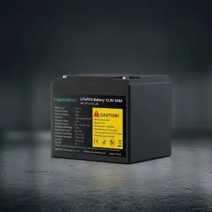 Акумуляторна батарея Marsriva LiFePO4, 12.8V/50Ah, Bluetooth (MR-LFP12-50-LAR) UA
