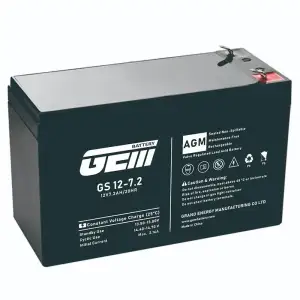 Акумуляторна батарея GEM Battery 12V-7.2Ah, AGM, F1/F2, (GS 12-7.2) UA