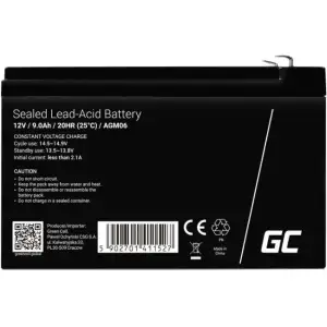 Акумуляторна батарея Green Cell 12V, 9.0A (85076000) UA