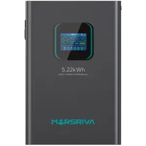 Акумуляторна батарея Marsriva LiFePO4, 25.6V/204Ah, 5.22KWH, настінний (MR-LFP24-200-WMD) UA
