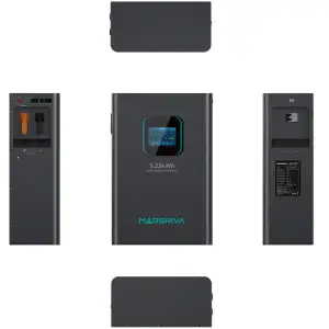 Акумуляторна батарея Marsriva LiFePO4, 25.6V/204Ah, 5.22KWH, настінний (MR-LFP24-200-WMD) UA