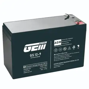 Акумуляторна батарея GEM Battery 12V-9.0Ah, AGM, F1/F2, (GS 12-9) UA