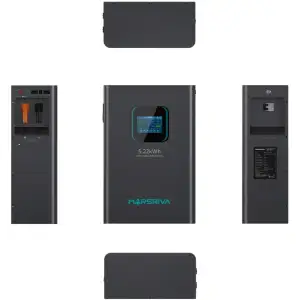 Акумуляторна батарея Marsriva LiFePO4, 51.2V/102Ah, 5.22KWH, настінний (MR-LFP48-100-WMD) UA
