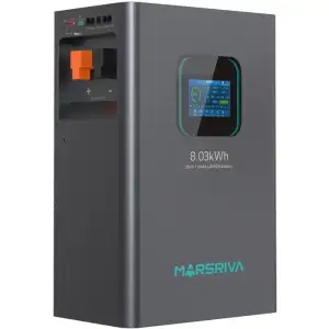 Акумуляторна батарея Marsriva LiFePO4, 25.6V/314Ah, 8.03kWh, Підлогове або настінне (MR-LBP24-314-WMT ) UA