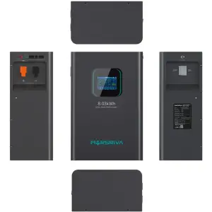 Акумуляторна батарея Marsriva LiFePO4, 25.6V/314Ah, 8.03kWh, Підлогове або настінне (MR-LBP24-314-WMT ) UA
