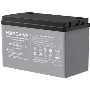 Акумуляторна батарея Marsriva 12.8V, 100A, AGM Gel battery (MR-PBD12-100) UA