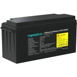 Акумуляторна батарея Marsriva LiFePO4, 12.8V/200Ah , 2.56kWh (MR-LBP12-200-LAR) UA