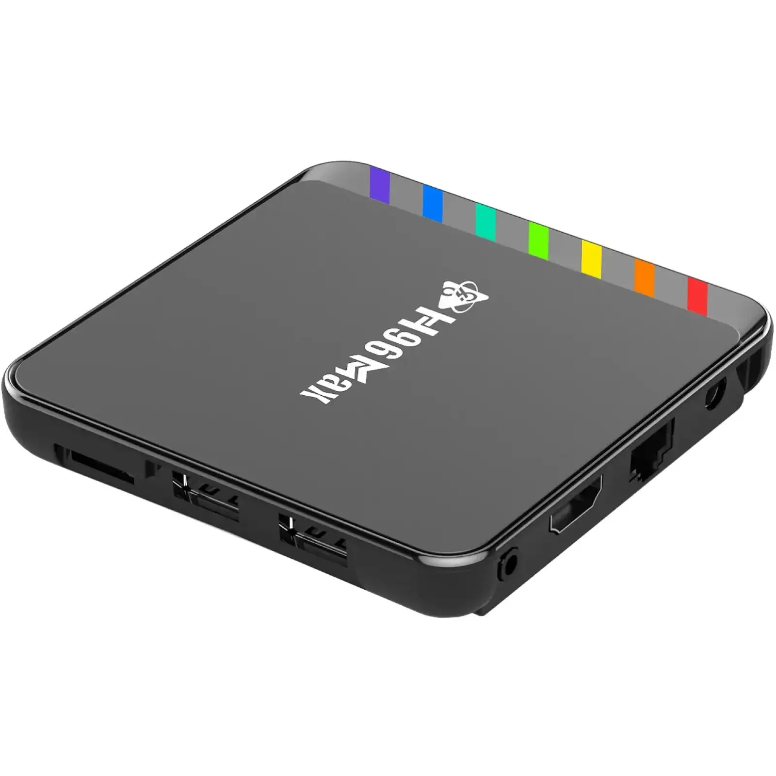 Медіаплеєр H96 MAX W2 4/64Gb/ Amlogic S905W2/ Android 11/ WiFi 2.4G+5G/BT:5.0/ LAN:100M/ чорний (W2_4GB/64GB) UA