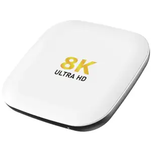 Медіаплеєр H96 MAX M2 4/64Gb/ Rockchip RK3528/ Android 13/ WiFi 2.4G+5G/ LAN:1000M/ BT пульт (M2_4GB/64GB) UA