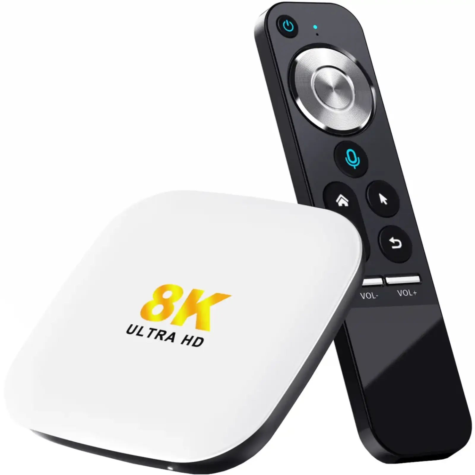 Медіаплеєр H96 MAX M2 4/64Gb/ Rockchip RK3528/ Android 13/ WiFi 2.4G+5G/ LAN:1000M/ BT пульт (M2_4GB/64GB) UA