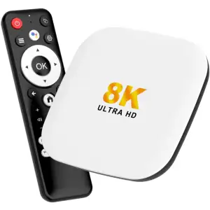 TV Медіаплеєр H96 MAX M2 plus 4/128Gb/Rockchip RK3528/ Android 14/ WiFi 6/ BT 5.4/ LAN:100M/ IRпульт (M2PLUS_4GB/128GB) UA