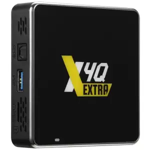 Медіаплеєр Ugoos X4Q EXTRA 4/128Gb/Amlogic S905X4/Android 11/WiFi 2.4G+5G/BT 5.1/BT Voice Gyro UA