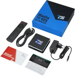 Медіаплеєр Ugoos X4Q PLUS 4/64Gb/Amlogic S905X4/Android 11/WiFi 2.4G+5G/BT 5.1/Miracast/BT GyroRC UA