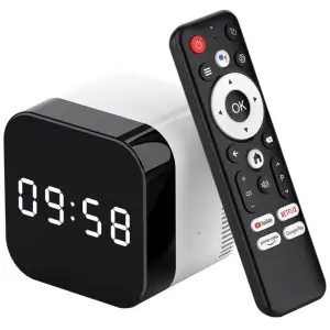 Медіаплеєр H96 MAX H728 2/16Gb/Allwinner H728/Android 14/ WiFi 2.4G+5G/BT 5.1/ LAN:1000M/годинник (H728_2GB/16GB) UA