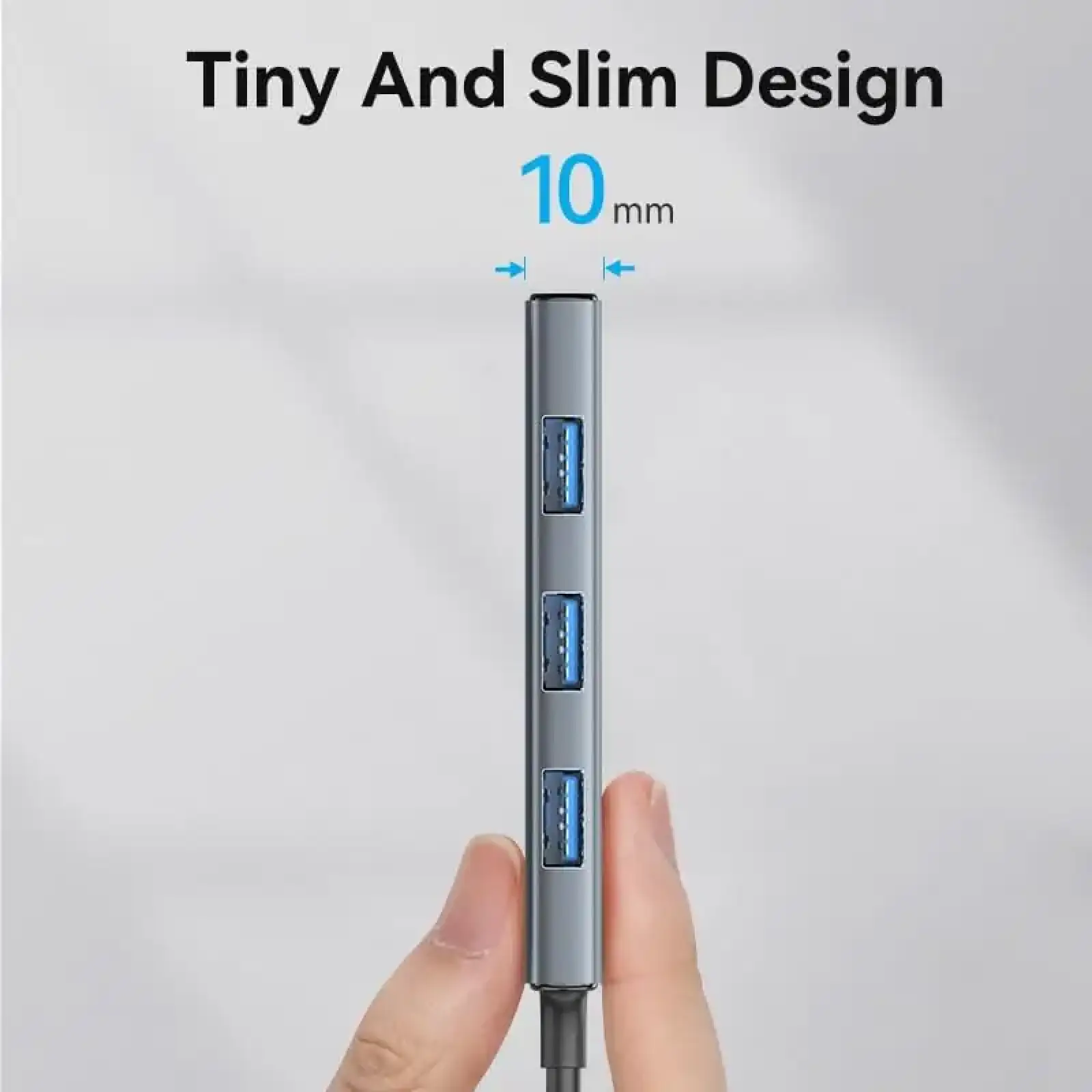 Док-станція USB3.0 Type-C --> HDMI 4K30Hz/TF/3xUSB-A 3.0, 0.15м 6-in-1 Vention (TOOHB) UA
