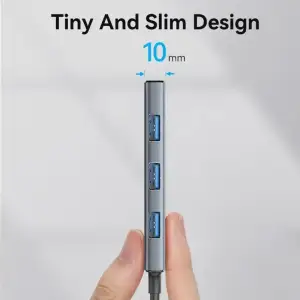 Док-станція USB3.0 Type-C --> HDMI 4K30Hz/TF/3xUSB-A 3.0, 0.15м 6-in-1 Vention (TOOHB) UA