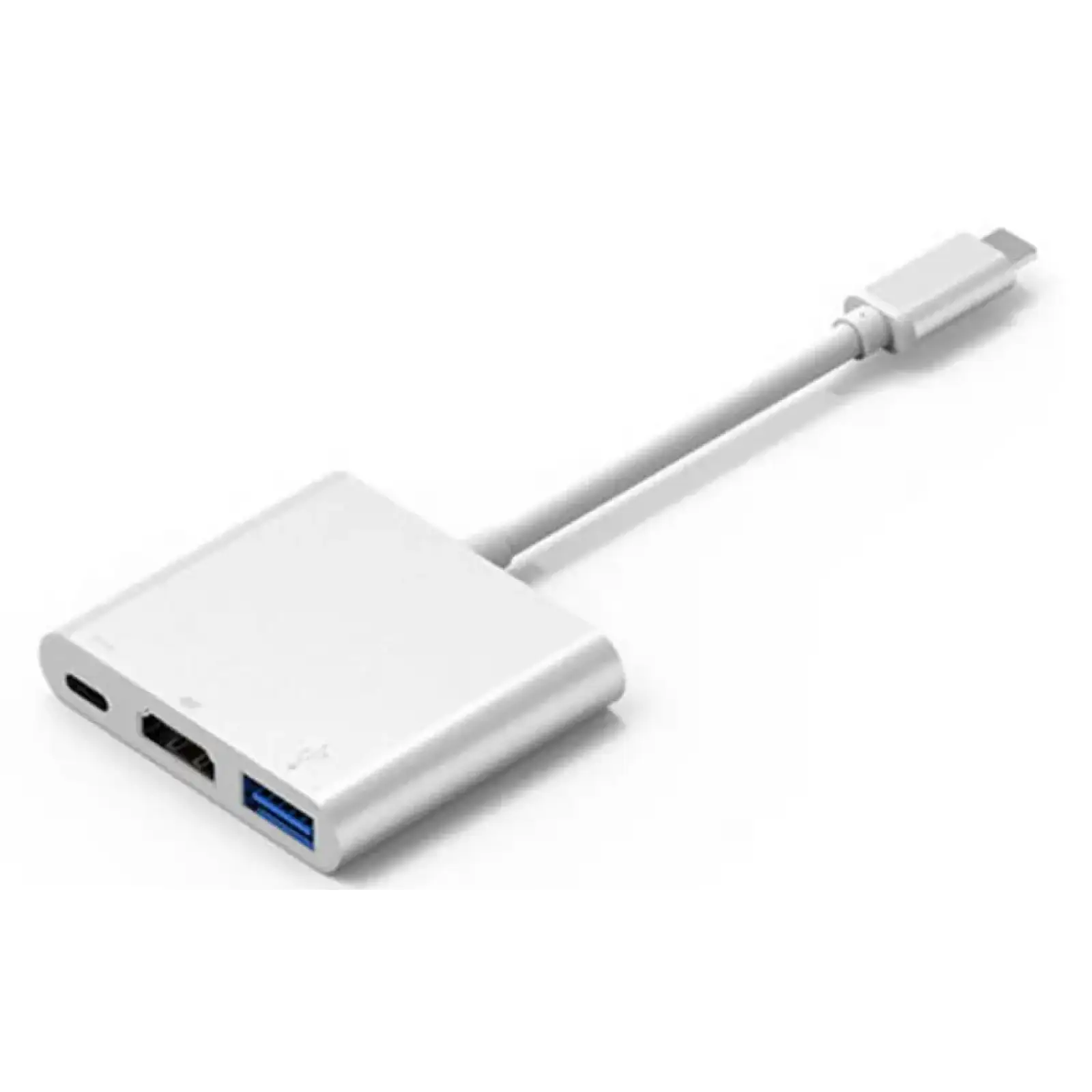 Док-станція USB3.1 Type-C --> HDMI/USB3.0/Type-C (F), кабель 0.1м, OEM (S0733) UA