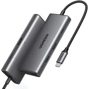 Док-станція USB3.1 Type-C --> HDMI 4K30Hz/USB 3.0x2/Type-C/SD/TF/ PD 100W CM498 7 in 1 Ugreen (15531) UA
