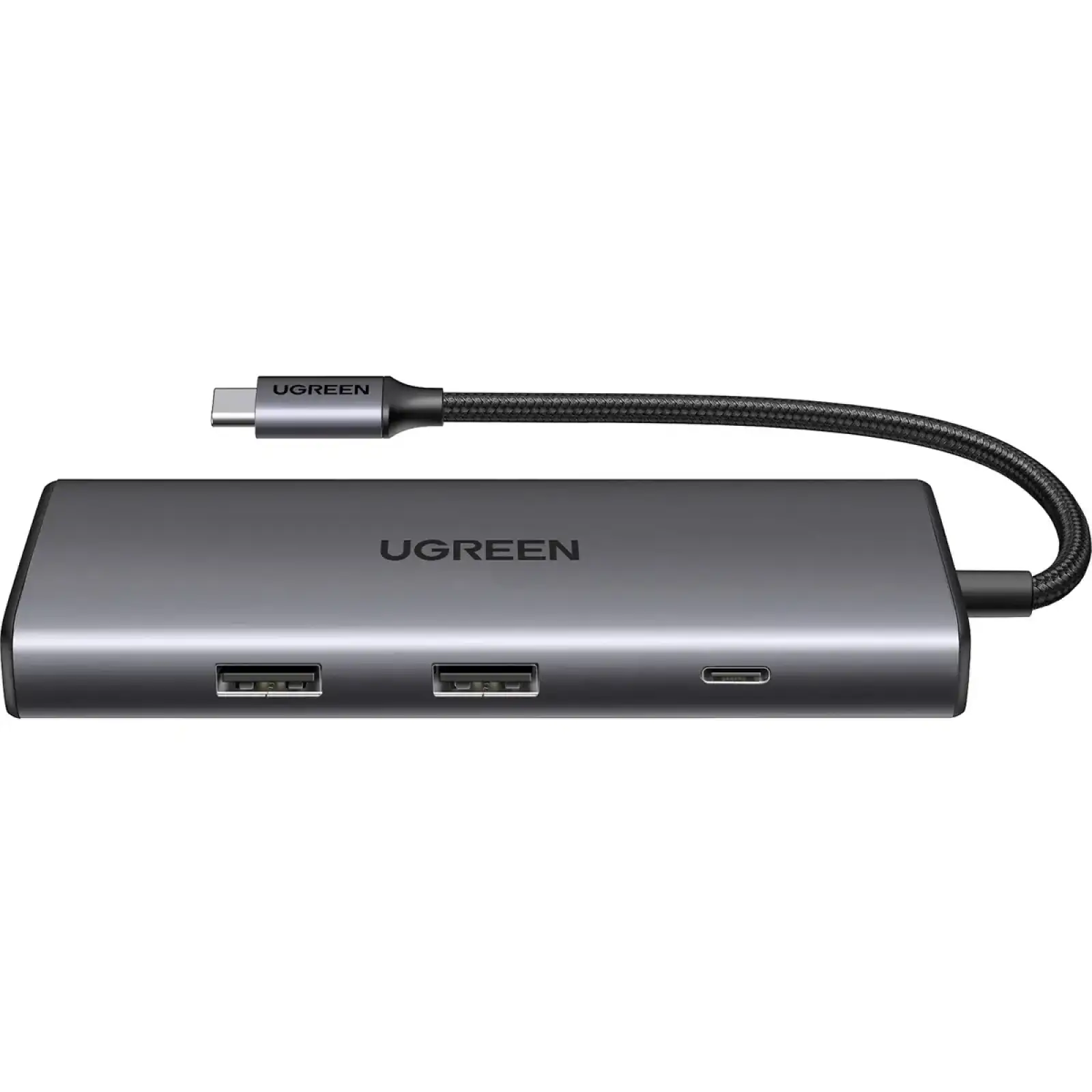 Док-станція USB3.1 Type-C --> HDMI 4K30Hz/USB 3.0x2/Type-C/SD/TF/ PD 100W CM498 7 in 1 Ugreen (15531) UA