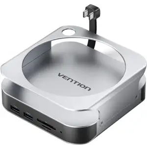 Док-станція USB3.2 Type-C --> Mac mini DP 4K240Hz/M.2 NVMe/4xUSB 3.2/USB-C 3.2/3,5мм/SD/TF/PD (THIHAG) UA