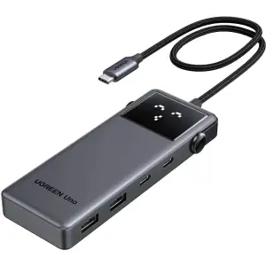 Док-станція USB3.2 Type-C --> HDMI 4K60Hz/2xUSB-А 3.2/2xUSB-C 3.2/PD 100W 6-in-1 CM888 Ugreen (35998) UA