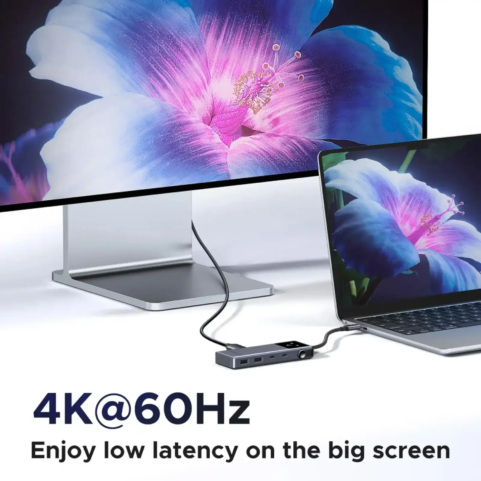 Док-станція USB3.2 Type-C --> HDMI 4K60Hz/2xUSB-А 3.2/2xUSB-C 3.2/PD 100W 6-in-1 CM888 Ugreen (35998) UA