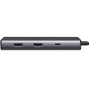 Док-станція USB3.1 Type-C --> HDMIx2,4K60Hz(8k30Hz)/USB3.0x2/Type-C/PD 100W CM498 6in1 Ugreen (15852#) UA