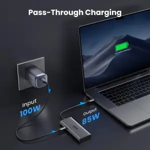 Док-станція USB3.1 Type-C --> HDMIx2,4K60Hz(8k30Hz)/USB3.0x2/Type-C/PD 100W CM498 6in1 Ugreen (15852#) UA
