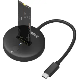 Док-станція USB3.2 Type-C -->SSD M.2, NVMe, M Key Sandberg (136-47) UA