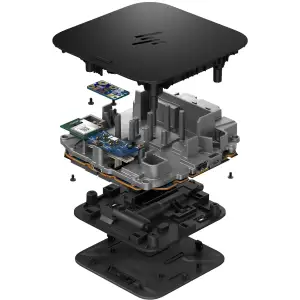 Док-станція USB3.1 Type-C --> HDMI/USB 3.1x3/Type-C/DPx2/RJ45 G6 чорна HP (BS7S5AA) UA