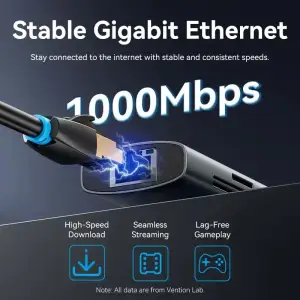 Док-станція USB3.2 Type-C --> HDMI 4K60Hz/USB 3.0/USB2.0/RJ45/SD/TF/PD 100W Hub 8-in-1 Vention (TGUHB) UA