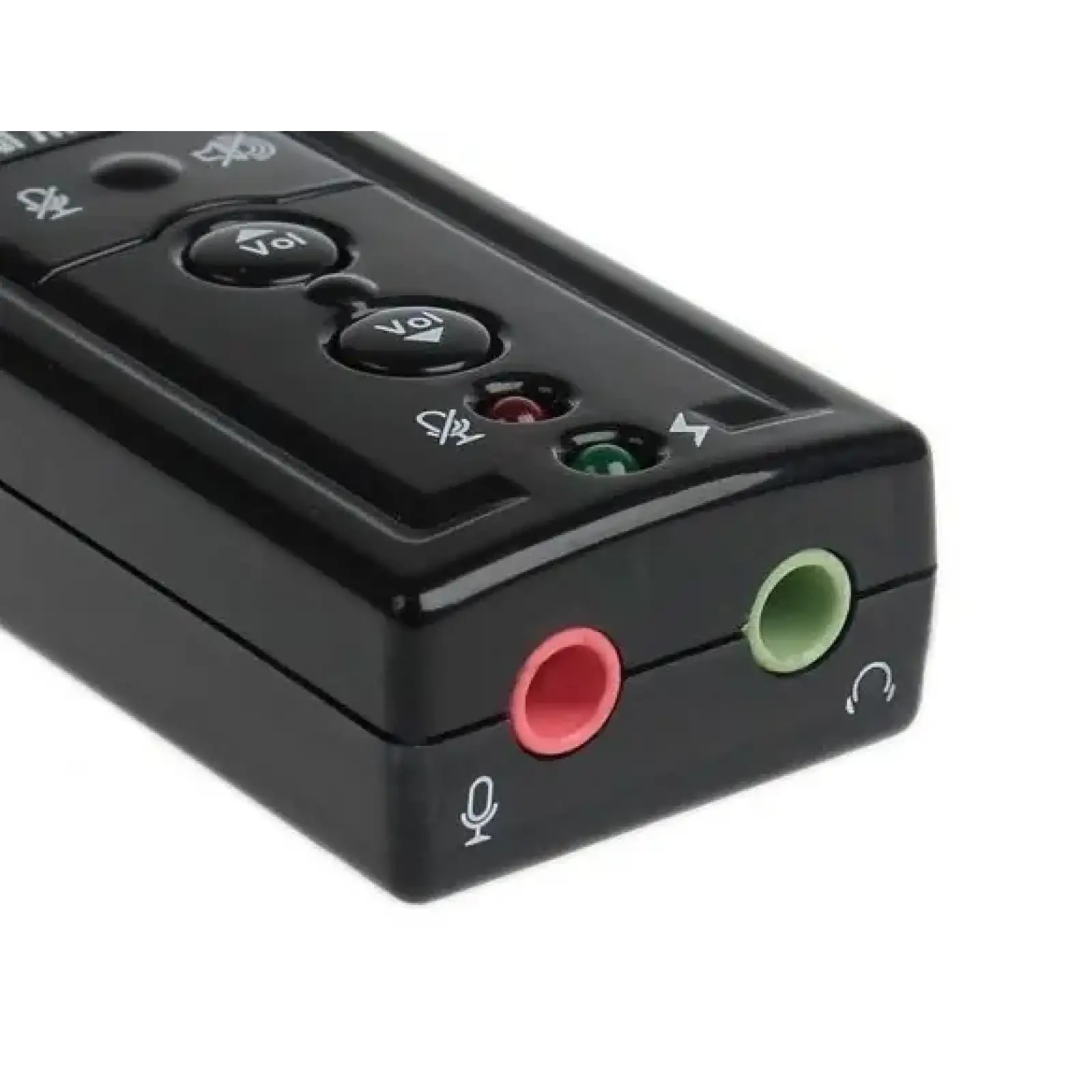 Звукова карта USB AUX jack, 2*TRS (Mic + Ear), Virtual 7.1 Channel, RTL (B00650) UA