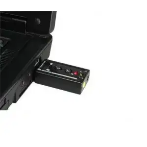Звукова карта USB AUX jack, 2*TRS (Mic + Ear), Virtual 7.1 Channel, RTL (B00650) UA