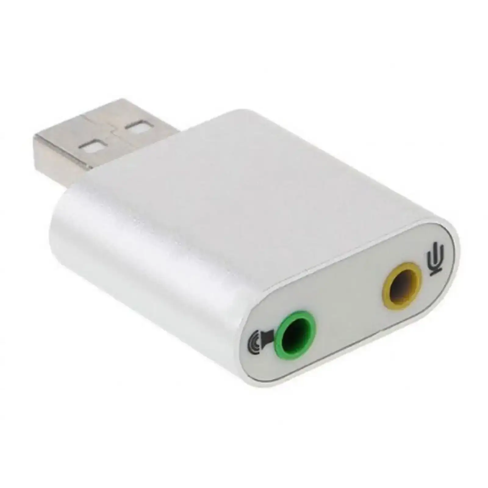 Звукова карта USB AUX jack, 2*TRS (Mic + Ear) Virtual 7.1 Channel, chip CZH-H077 (B00810) UA