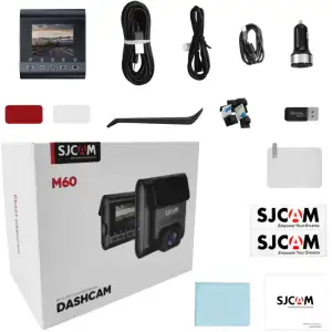 Відеореєстратор SJCAM Dashcam M60, WIFI, GPS, 4K, HDR (6972476162930) UA