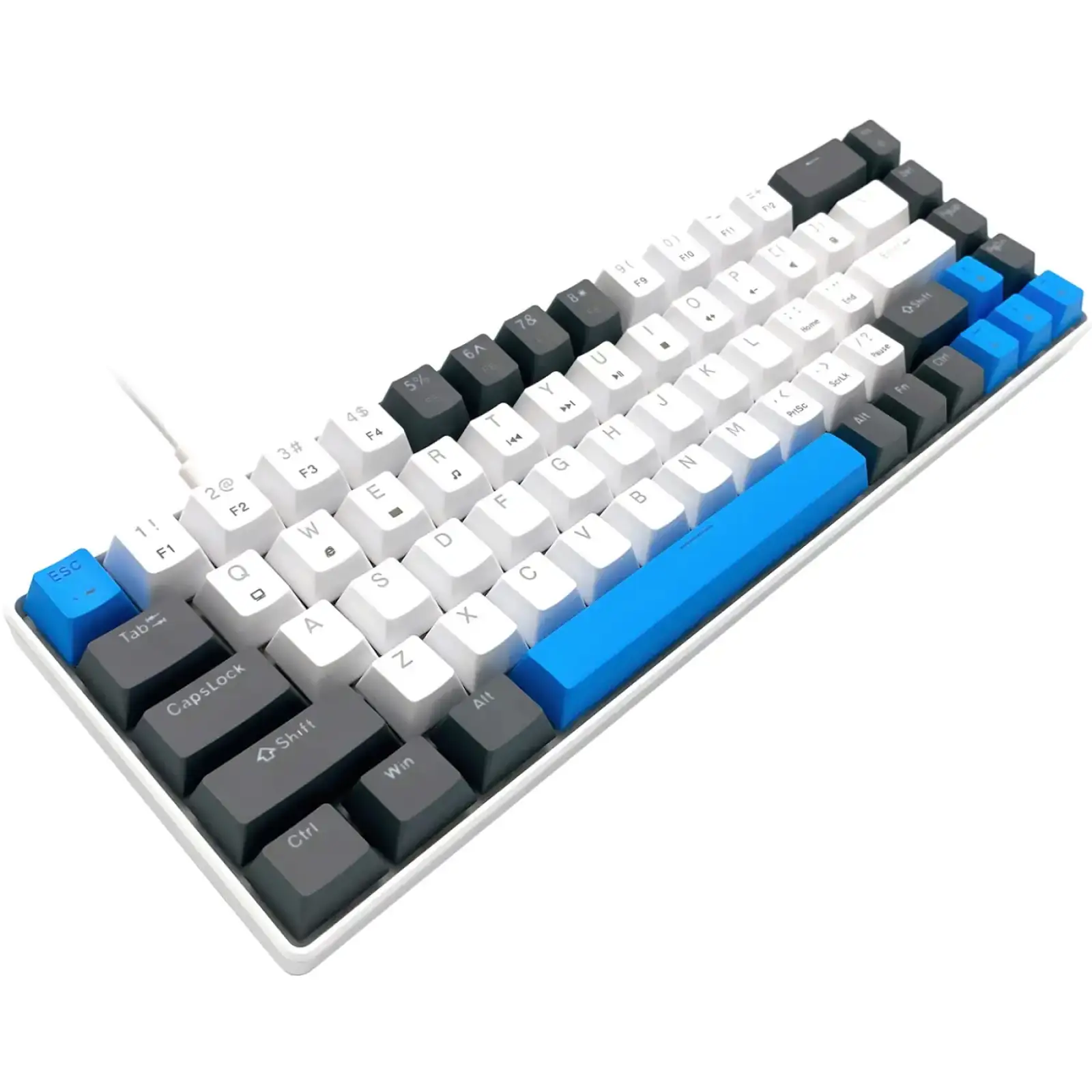 Клавіатура ігрова механічна Media-Tech MT1259 RED CORE MX60, Anti-Ghosting 68кл, PC/Mac UA