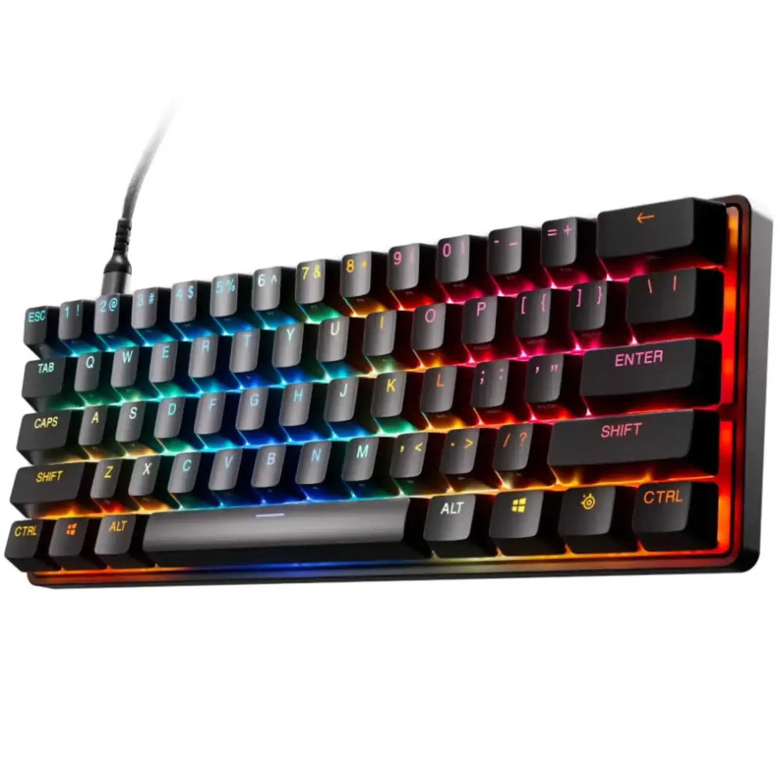 Клавіатура ігрова SteelSeries Apex Pro Mini Gen 3 UA HyperMagnetic, OmniPoint 3.0, OLED (64913) UA