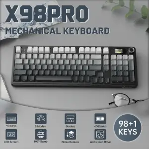 Клавиатура Attack Shark X98 Pro RGB Wireless Moonlit Night (X98PROMN_AS) UA