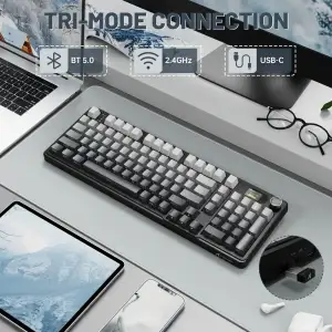 Клавиатура Attack Shark X98 Pro RGB Wireless Moonlit Night (X98PROMN_AS) UA
